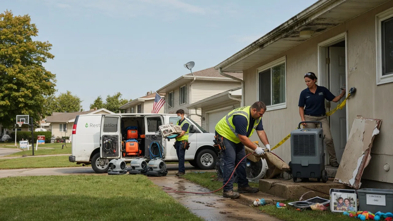 Water Damage Restoration in Schriever, LA near me